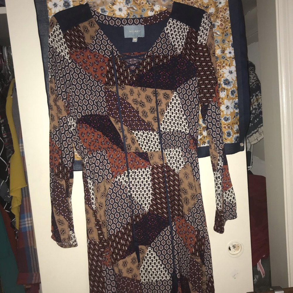 vintage patchwork dress!